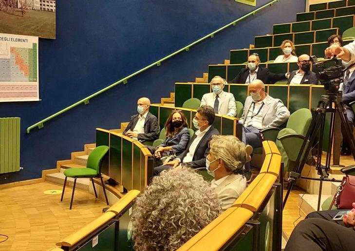 Il pubblico presente alla festa della Medicina Veterinaria