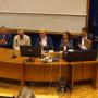 La governance di Ateneo assieme ai Direttori Zotti e Cozzi, il Presidente della Scuola di Agraria e Medicina Veterinaria e il Presidente del corso di laurea